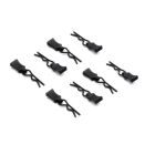 AXIAL Ersatzteil 6mm Body Clip with Tabs (8) / AXI250010
