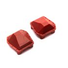 AXIAL Ersatzteil SCX6 AR90 Diff Cover Axle Housing Red (2) / AXI252002