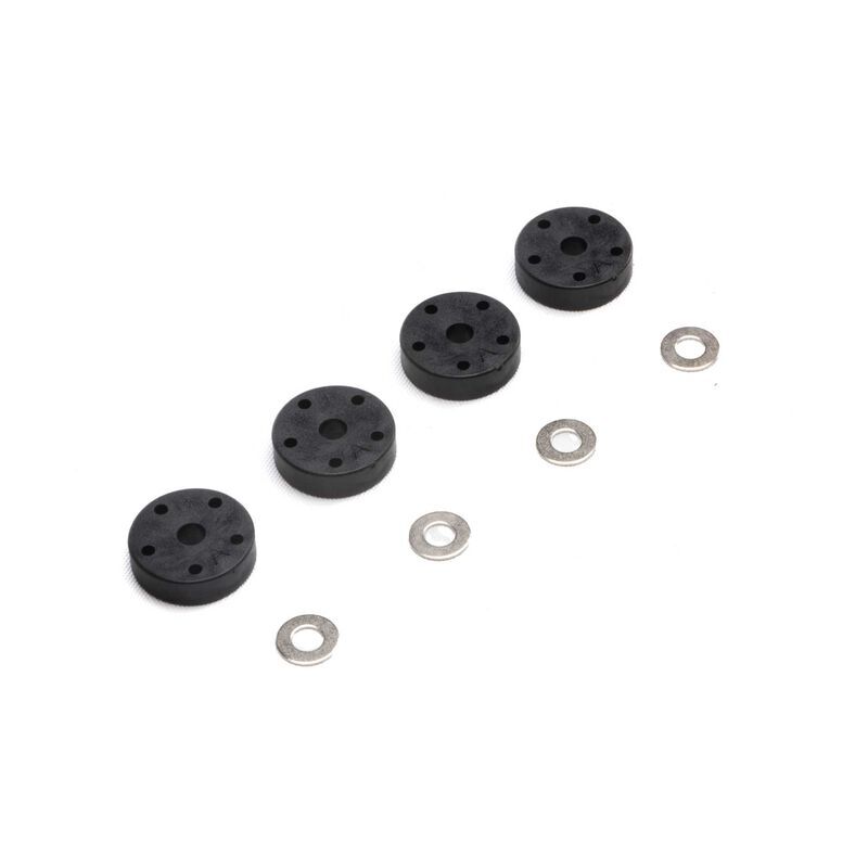 AXIAL Ersatzteil SCX6 Shock Piston & Shim Set (4) / AXI253003