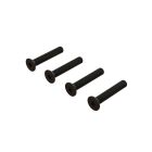 ARRMA Ersatzteil Flat Head Hex Machine Screw M4x24mm (4) / ARA722424