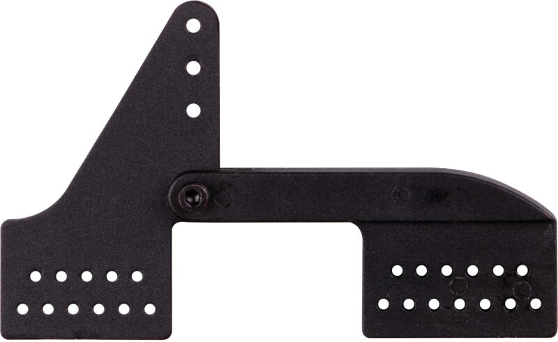 Robbe Modellsport Landeklappen-Scharnier L65mm schwarz Kunststoff 10Stk. / 56000088