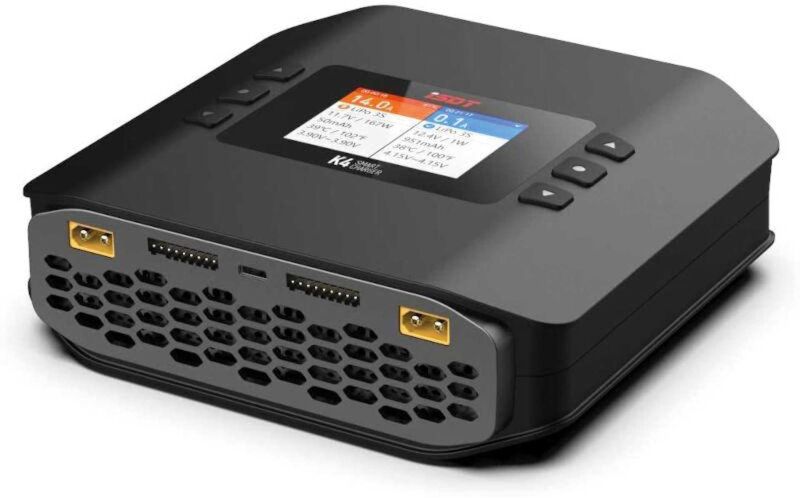 ISDT K4 Smart Ladegerät Modellbau AC/DC 1-8S / 2x 20A 2x 600W / K4