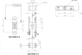 Robbe Modellsport Mittelteil LS 3223/10, 20mm, 2,5°,...