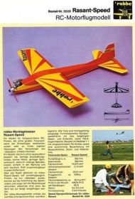 Robbe Modellsport Rasant Speed Verbrenner Version Jubiläumsausgabe 50 Jahre Robbe Rasant / 2685