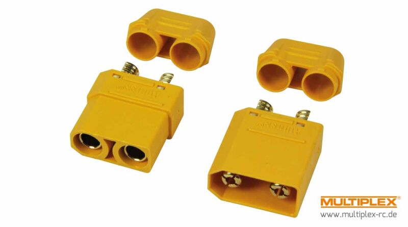 Multiplex MPX Steckverbindung-XT90 3Paar / 1-02297