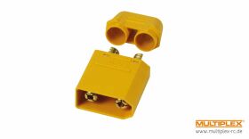 Multiplex MPX-XT90 Stecker 2Stück / 1-02299