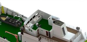 Krick FPV Westra Fischerei Patrouillenboot 1:50 Holzbausatz / 24553