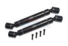 GPM SCX6 Jeep JLU Wrangler 4WD / black CARBON STEEL FRONT+REAR CVD DRIVE SHAFT -6PC SET / GPMSCX6037SBK