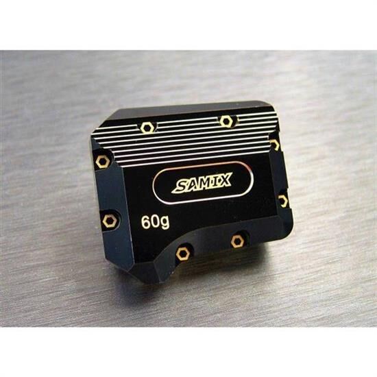 SAMIX TRX-6 brass rear diff. cover / SAMtrx6-4075