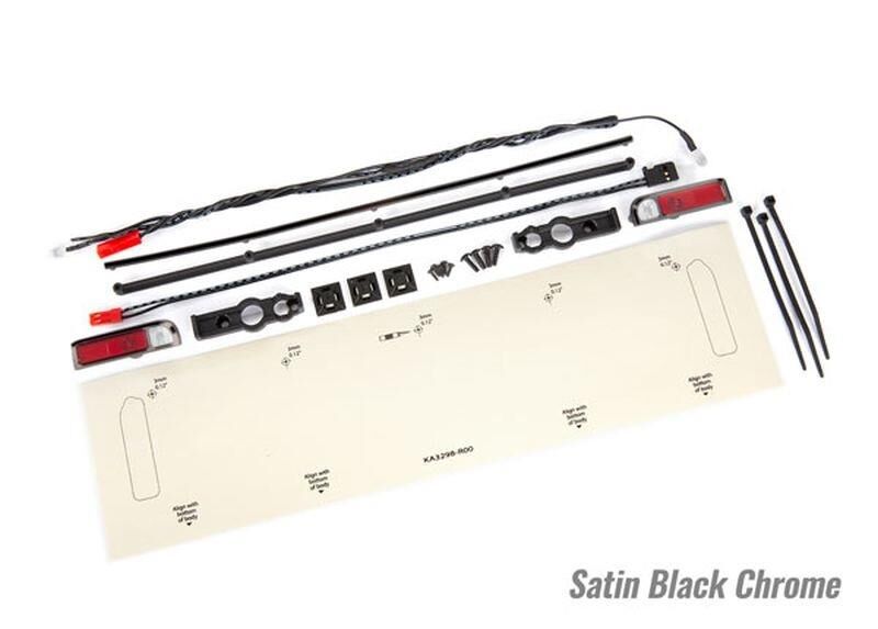 TRAXXAS Drag Slash LED Licht-Set + KT satin-schwarz-chrome / TRX9497A