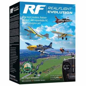 RealFlight Evolution RC Flug Simulator incl. InterLink DX Controller / RFL2000