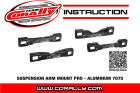Team Corally Querlenker Halter Pro FR-RE Aluminium 7075 (1 Stück) / C-00180-140