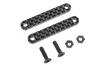 Team Corally Chassis Brace Stiffener Front fits part C-00180-022 Graphite 2.5mm 2 pcs / C-00180-254