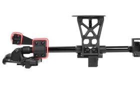 Team Corally Shock Tower Brace Holder Tube 12mm Composite...