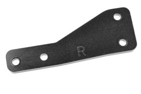 Team Corally Shock Tower Brace Rear Aluminum Black 1 pc /...