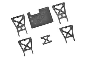 Team Corally Center Roll Cage Mount Chassis Tube version Composite 1 Set / C-00180-716