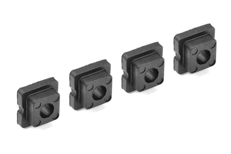 Team Corally Bushings Set For 4mm Shock Tower Through hole 0 Deg Composite 4 pcs / C-00180-736