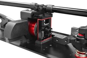 Team Corally Center Diff Bulkhead Swiss Made 7075 T6 Black Made in Italy 1 pc / C-00180-832