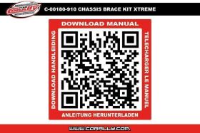 Team Corally Chassis Brace Kit Xtreme Fit all TC 1/8 MT cars 1 Set / C-00180-910