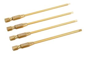 Team Corally Pro Power Tool Hex Tips- Ti-Ni Coated 1.5 /...