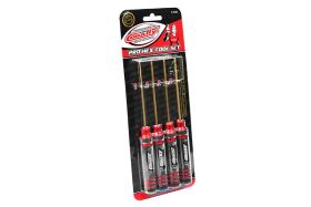 Team Corally Pro Nut Hex Tool Set Ti-Ni Coated 1.5 / 2.0 / 2.5 / 3.0  mm 4 pcs / C-16185