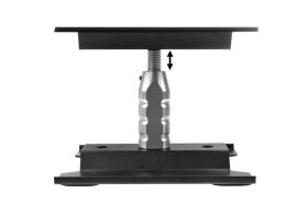 Team Corally Car Stand Aluminium Black 1 Set / C-16320