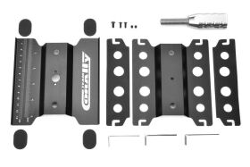 Team Corally Car Stand Aluminium Black 1 Set / C-16320