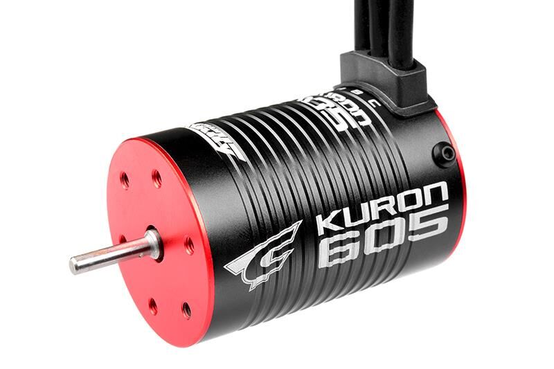 Team Corally Electric Motor KURON 605 4-Pole 3500 KV Brushless 1/10 / C-54050