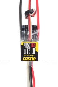 Castle Creations PHOENIX Edge Lite 50 Hochleistungs Brushless Flug und Heli Regler Leichte Ausführung Datenspeicher Telemetrie fähig Aux. Kabel 2-8S 50 A 5 A SBEC / CC-010-0113-00