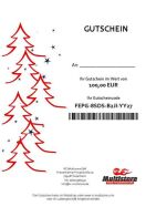 RC Multistore Gutschein Design "Weihnachten"