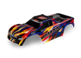 TRAXXAS Karo Wide-Maxx gelb lackiert + Decal Sheet /...