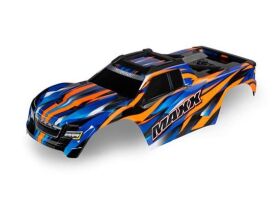 TRAXXAS Karo Wide-Maxx orange lackiert + Decal Sheet /...