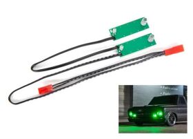 TRAXXAS Drag Slash LED Licht Set vorn komplett grün...