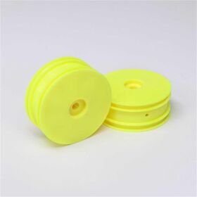 LOSI Front Wheel, Yellow (2): Mini-B / LOS41027
