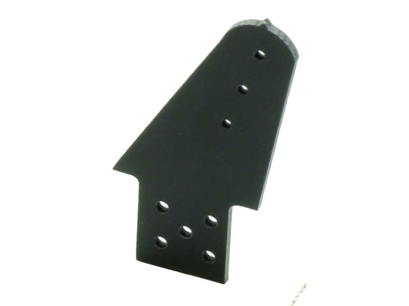 Extron GfK Ruderhörner schwarz 30mm / 1.5 mm (VE=10St.) / X0727