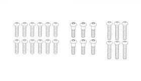 AMEWI Schrauben Set F HC7/RXB7 / 019-21091108
