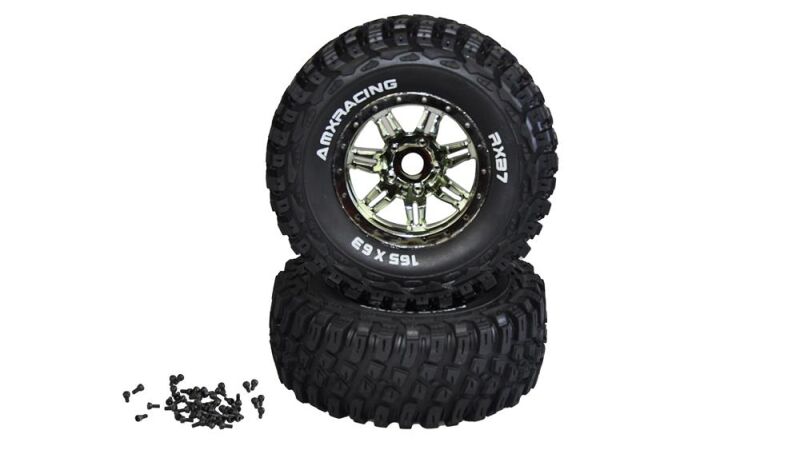 AMEWI Kompletträder titangrau, 2 Stück RXB7 / 019-22553034