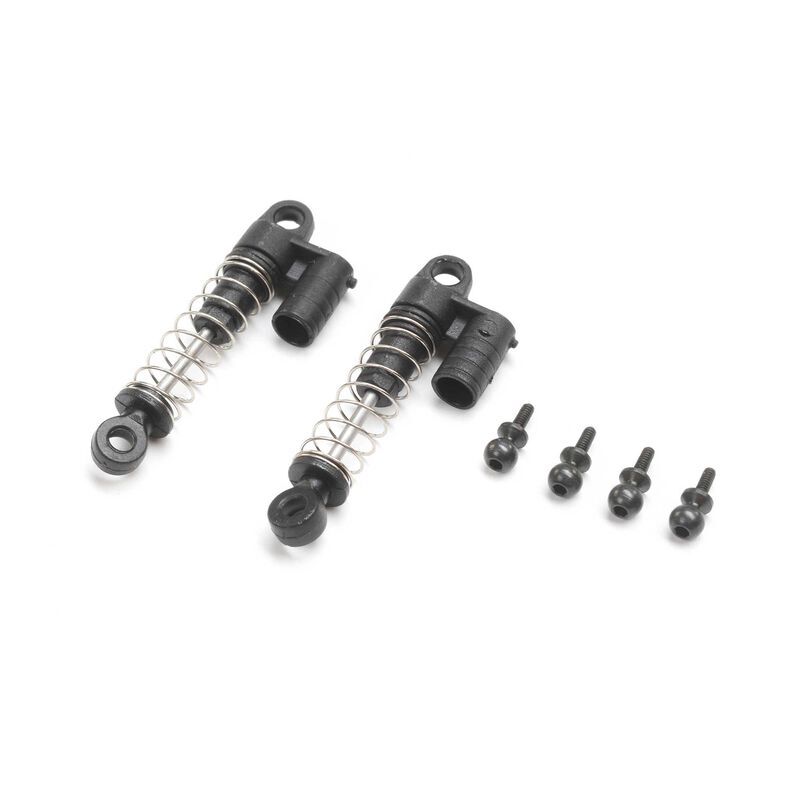 AXIAL Ersatzteil Rear Shock Set, 0.4mm Spring: SCX24 Jeep JT Gladiator / AXI204002