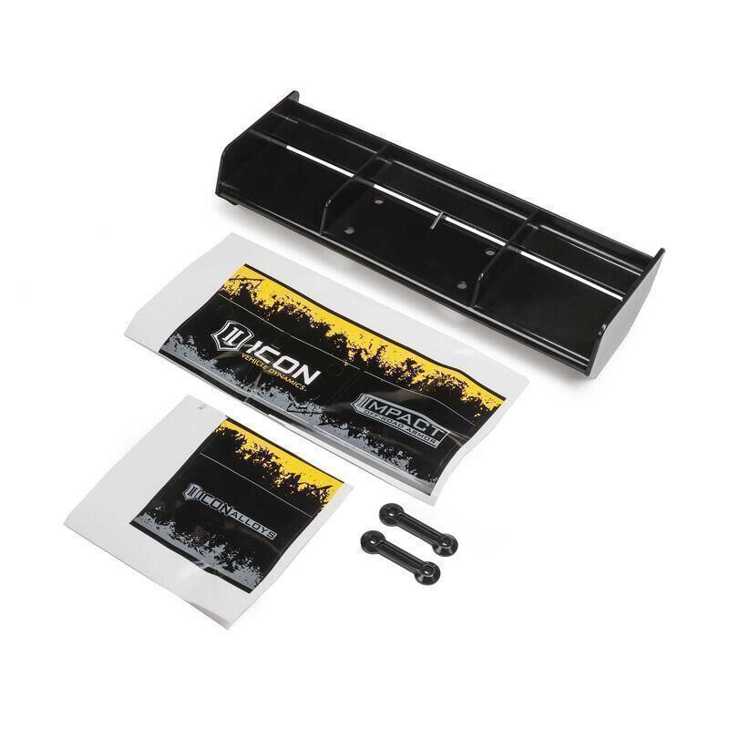 LOSI Ersatzteil Wing, ICON Vehicle Dynamics, Black: DBXL 2.0 / LOS250053