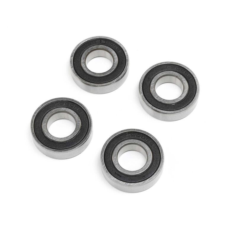 LOSI Ersatzteil 10 x 22 x 6mm Rubber Sealed Ball Bearing (4) / LOS257009