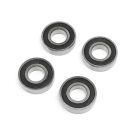 LOSI Ersatzteil 10 x 22 x 6mm Rubber Sealed Ball Bearing (4) / LOS257009
