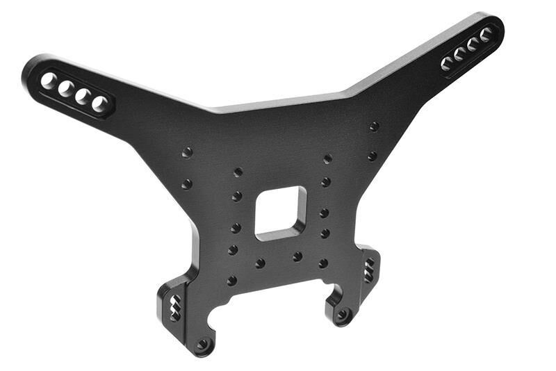 Team Corally Shock Tower MT-SWB Rear Aluminum 5mm Black 1 pc / C-00180-820
