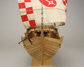 SHIPYARD Standmodell Hanse Kogge von Bremen 1380 Laser-Holzbausatz 1:72 / 24618