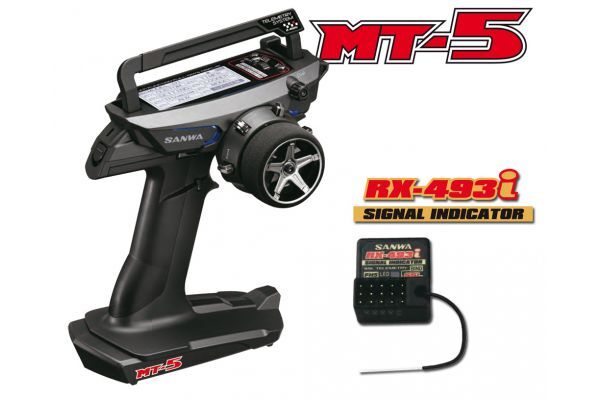 SANWA MT-5 FH5 with RX493i Receiver / S.101A32671A