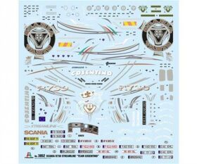 ITALERI 1:24 SCANIA R730 Streamline Show Truck / 510003952