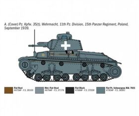 ITALERI 1:72 Ger. Panzerkampfwagen 35 (t) / 510007084