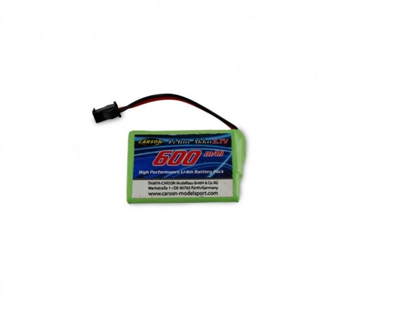Carson 3,7V/600mAh LiION Akku : 907337/47 JST / 500608239