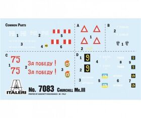 ITALERI 1:72 Brit. Churchill Mk. III / 510007083