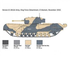 ITALERI 1:72 Brit. Churchill Mk. III / 510007083