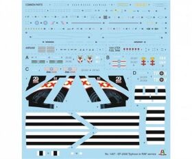 ITALERI 1:72 RAF EF-2000 Eurofighter Typhoon / 510001457
